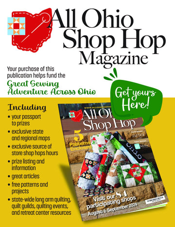 All Ohio Shop Hop Magazine - Preorder