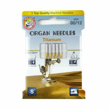 Organ Titanium Needles | 80/12