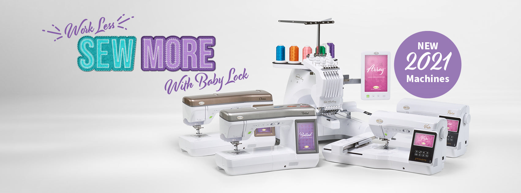 New Baby Lock Machines!