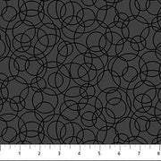 Tangled Circles - Black | Basically Black & White 2