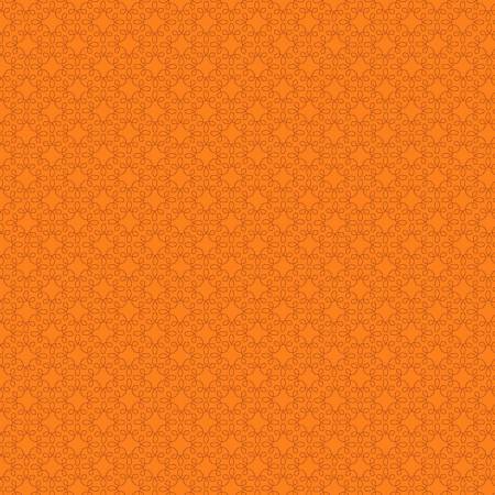 Moonlight Mischief | Filagree Geo - Orange