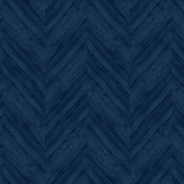 Herringbone Wood | Blue