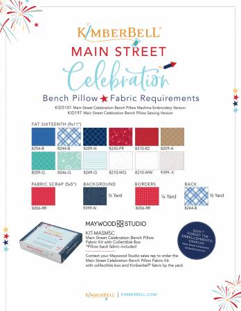 Main Street Celebration Fabric Kit