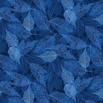 Midnight Woods | Blue Leaves