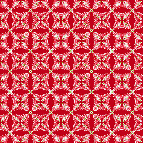 Heart and Home | Red Geo Feathers