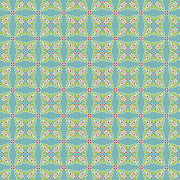 Heart and Home | Teal Geo Feathers