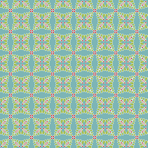 Heart and Home | Teal Geo Feathers