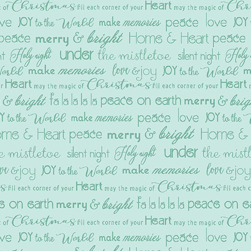 Heart and Home | Teal Words