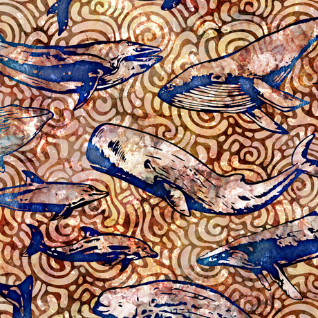 Aquatica | Brown Whales