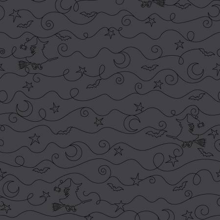 Charcoal Loopy Lines