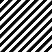 Black/White Witchy Stripe