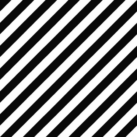 Black/White Witchy Stripe