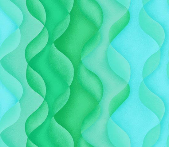 Dunes | Green Teal