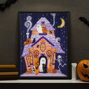 Boo Manor Tiling Scene