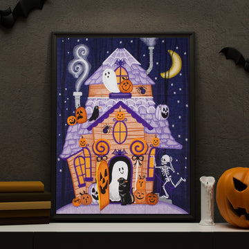 Boo Manor Tiling Scene