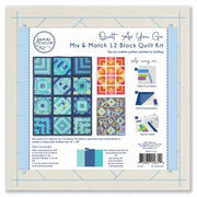 Mix 'n Match 12" Block Quilt Kit