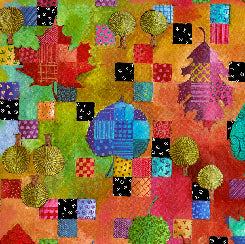 Leaf Dance | Tree & Leaf Patchwork