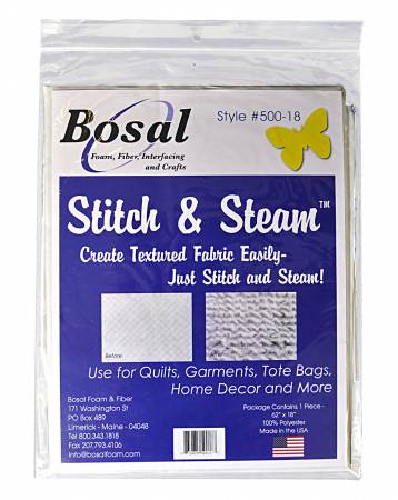 Bosal Stitch & Steam