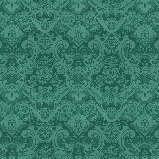 Christmas Magic | Teal Brocade