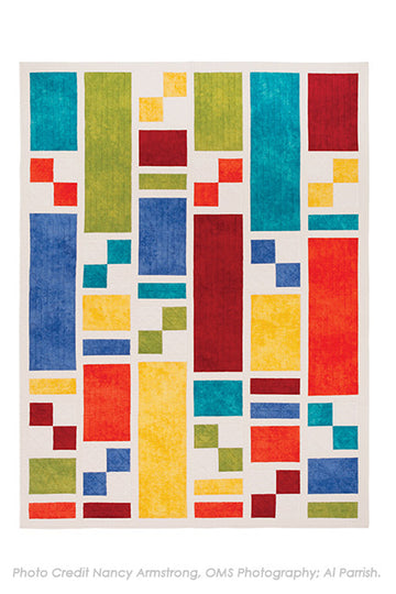 Carefree Columns Quilt Kit