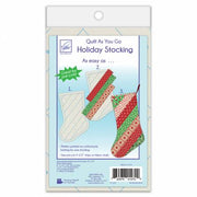 Quilt-As-You-Go Holiday Stockings
