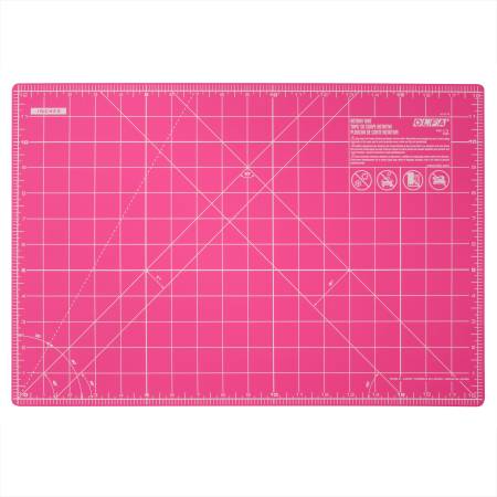 OLFA Rotary Cutting Mat Splash Pink | 12"x18"