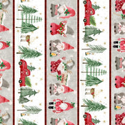 Gnomes Home Tree Farm | Border Stripe