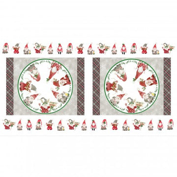 Gnomes Home Tree Farm | Placemat Panel Multi