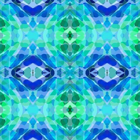 Vibrant Life | Blue Kaleidoscope