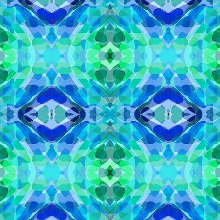 Vibrant Life | Blue Kaleidoscope