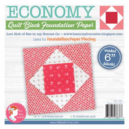 Economy Block Foundation Paper | 6"