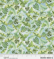 Baby Safari Animals | Green Foliagel