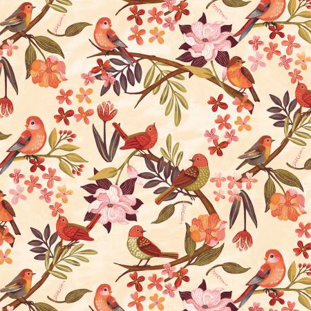 Canyon Bird | Cream Bird Allover