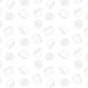 Sew Happy | White on White Pincushions