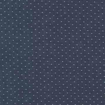 Cotton Chambray Dots | Indigo