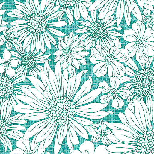 Porch Swing | Turquoise Upsy Daisy