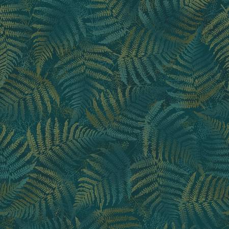 Forest Chatter | Turquoise Ferns