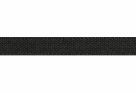 1" Cotton Webbing | Black