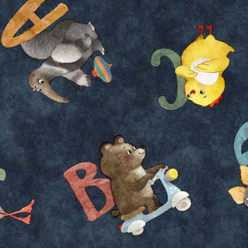 Animal Alphabet | Navy Letters Toss