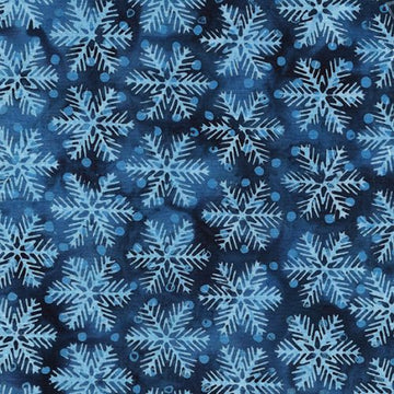 Let It Snow | Navy Snowflake