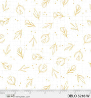 Desert Blooms | White Tossed Flowers