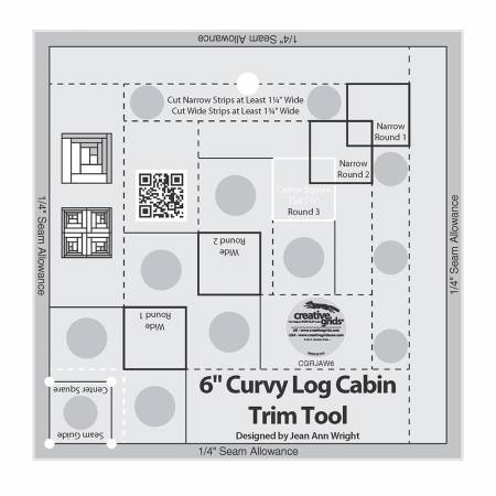 Curvy Log Cabin Trim Tool | 6"