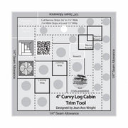 Curvy Log Cabin Trim Tool | 4"