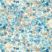 Blue Scattered Flowers