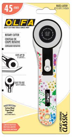 OLFA Rotary Cutter | 45mm - Printed Handle