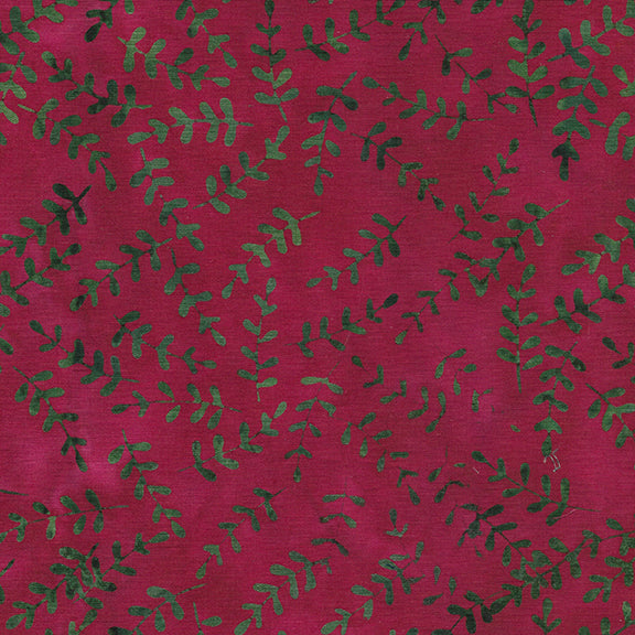 Holiday at Home | Small Leaf - Red