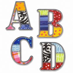 Medley Appliqued Alphabet CD