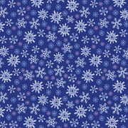 Snowflake Wishes | Wintery Snowflakes - Navy