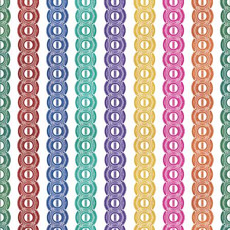 Newer Worlds | Dot Stripe - White