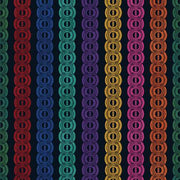 Newer Worlds | Dot Stripe - Black